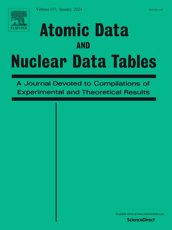 Go to journal home page - Atomic Data and Nuclear Data Tables